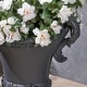 preview thumbnail 4 of 17, Delphine Roman Chalice Lightweight Concrete Planter by Christopher Knight Home
