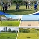 preview thumbnail 7 of 8, Outdoor Portable Volleyball Net Set System for Backyard - Quick & Easy Setup Adjustable Height Poles - 32X3'