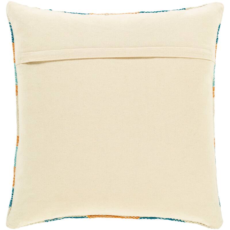 The Curated Nomad Shannon Handwoven Southwestern 18-inch Throw Pillow with Poly or Down Fill