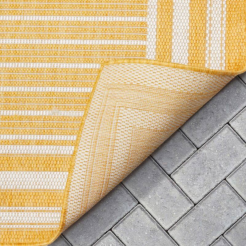 Well Woven Fallon Frankie Stripes Indoor Outdoor Area Rug
