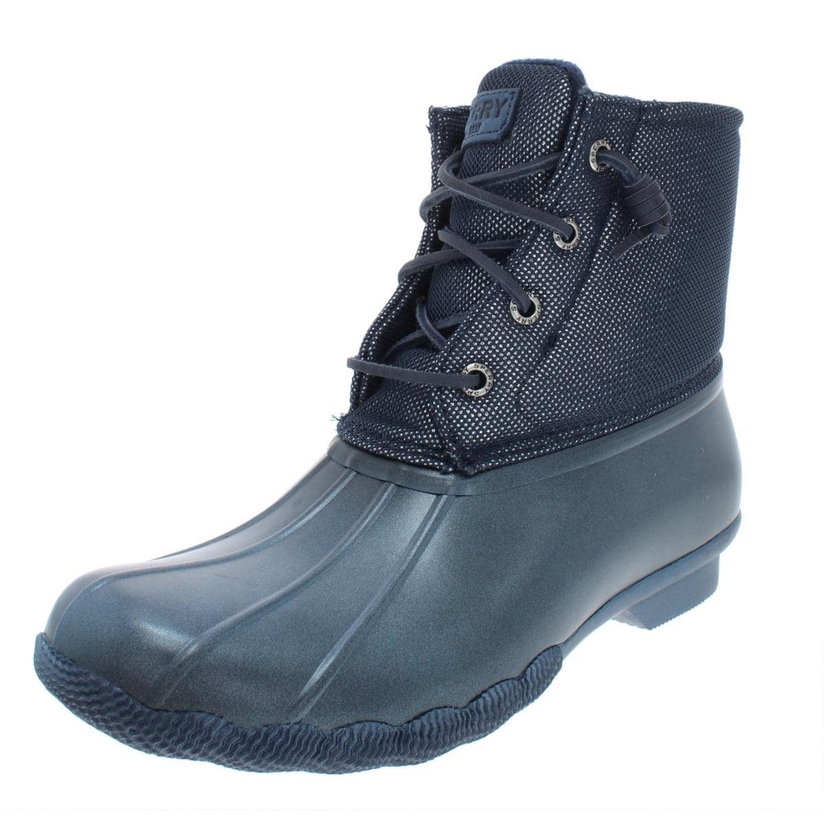 sperry saltwater metallic duck boots