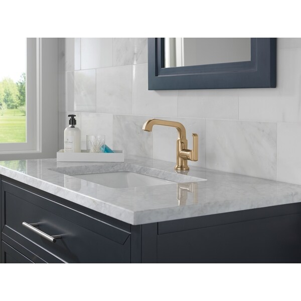 Delta Velum Faucet Delta Zura Single Hole Single-Handle Bathroom