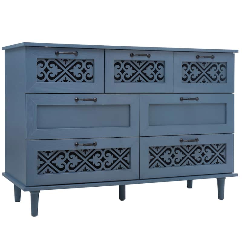 7 Drawer Cabinet American Furniture