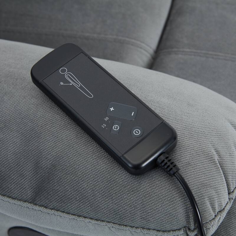 Steph Plush Transitional Upholstered Manual Recliner Chair