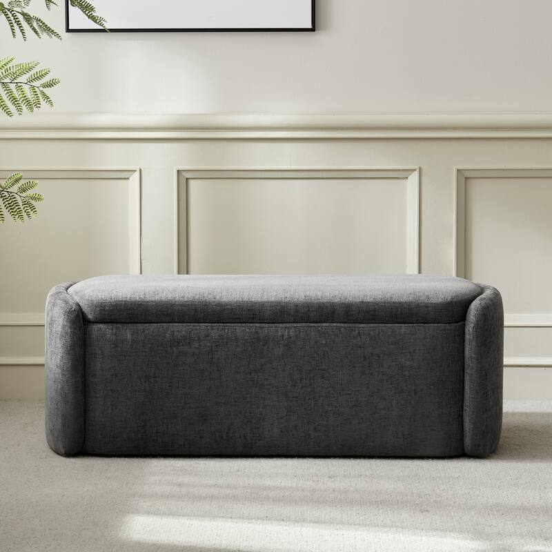 Bedroom Bench Storage Bench with Arms Ottoman entryway bench with storage End of Bed Bench, Entryway Bench