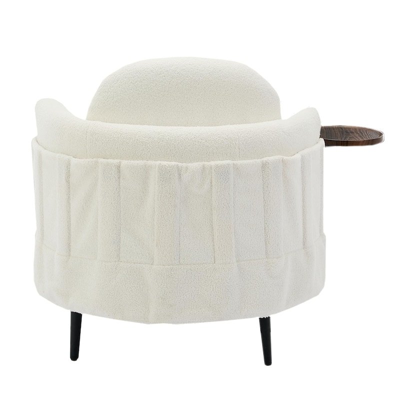 Single Sofa Chair With Footstool