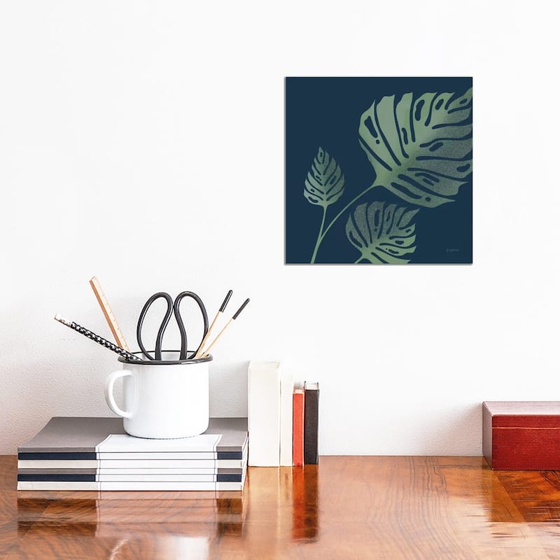 iCanvas "Monstera I" by Becky Thorns Canvas Print - 12x12x0.75