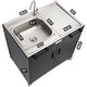 preview thumbnail 2 of 7, FEASTO KT2435D Stainless Steel Outdoor Kitchen Series Counter Freestanding Sink Station