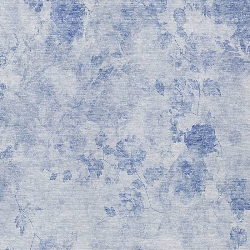 HomeRoots Floral Transitional Rectangle Outdoor Rug