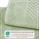 preview thumbnail 155 of 193, Linery & Co. Cotton Diamond Waffle Texture Bath Towels.