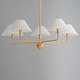 preview thumbnail 3 of 2, Maxim 18315SW Kismet 5 Light 37" Wide Chandelier