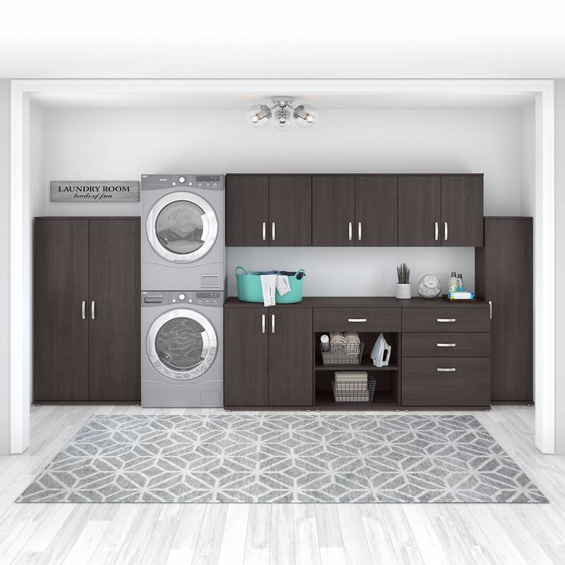 Universal Tall Linen Cabinet with Doors by Bush Business Furniture