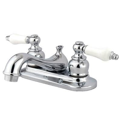 Kingston Brass Restoration 4 in. Centerset Bathroom Faucet