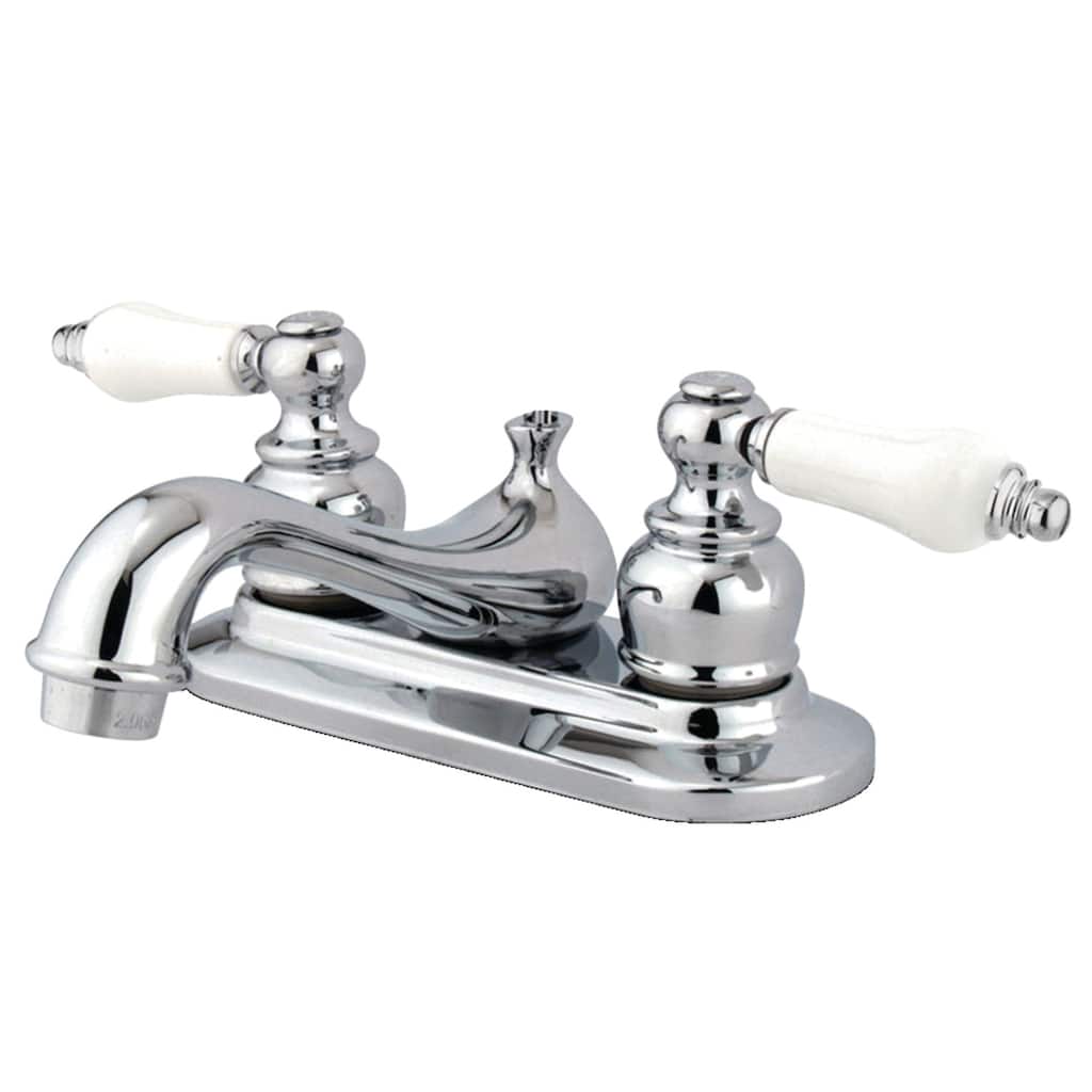 Kingston Brass Restoration 4 in. Centerset Bathroom Faucet