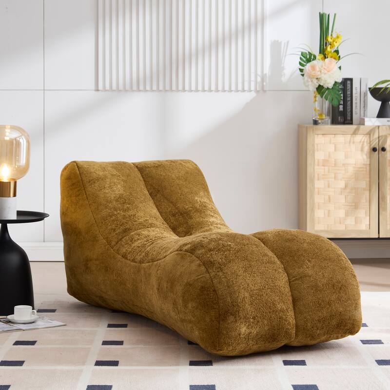 Creative bean bag sofa chair for adults filled with high-quality sponge