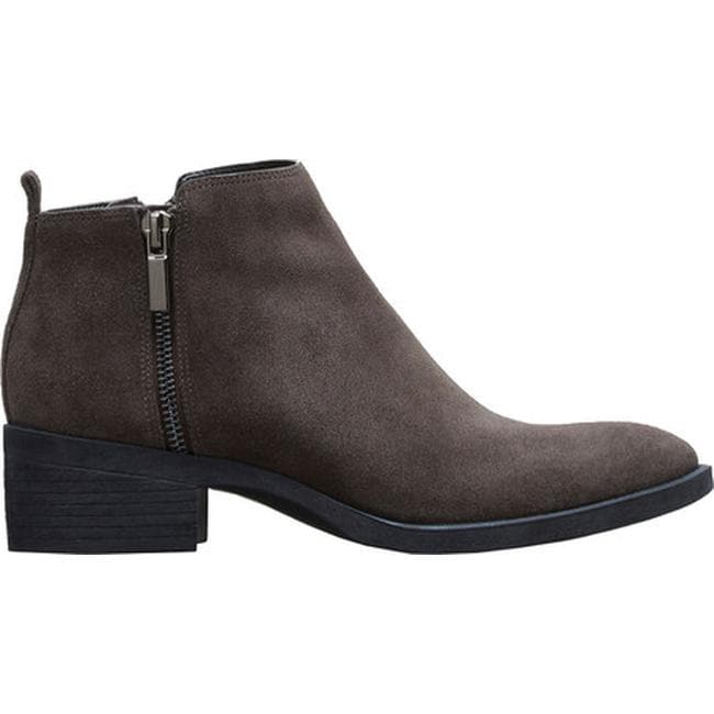 Kenneth Cole Women/'s Leather Ankle Boots Bootie Suede Asphalt