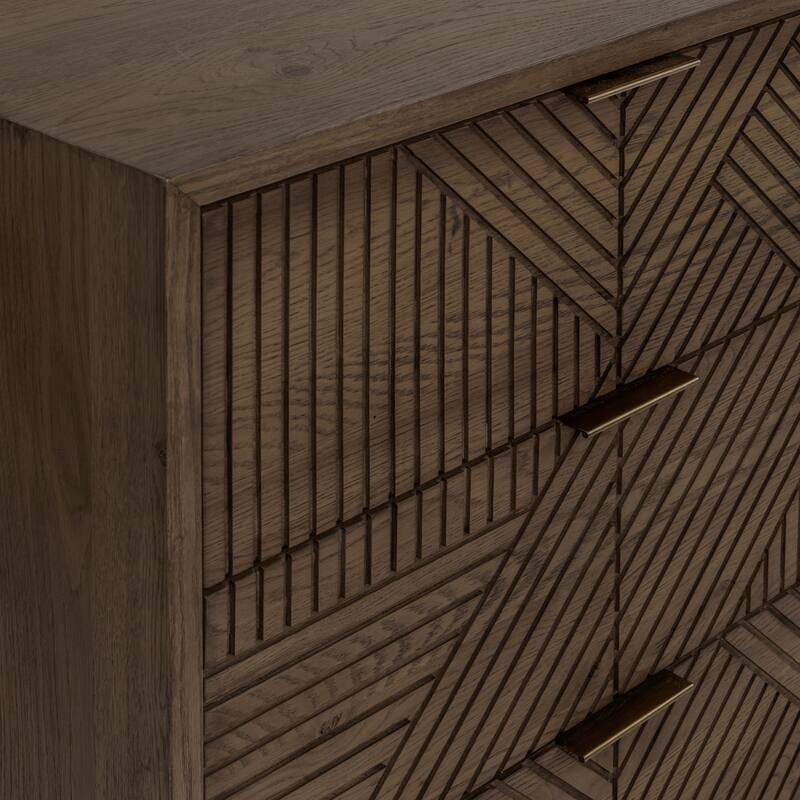 Classic Home Santa Clara 6-Drawer Wood Dresser