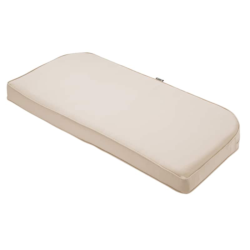 Classic Accessories Montlake FadeSafe Water-Repellent Outdoor Bench Cushion, 41"W x 18"D x 3"T
