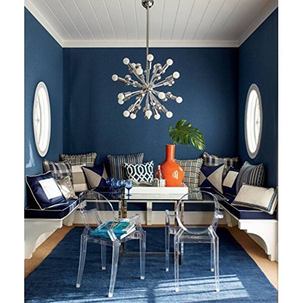 Shop 2xhome Set Of 4 Modern Plastic Chairs Designer Dining Molded