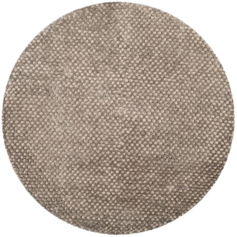 SAFAVIEH Handmade Saint Shantell Shag Yuiko Solid Polyester Rug