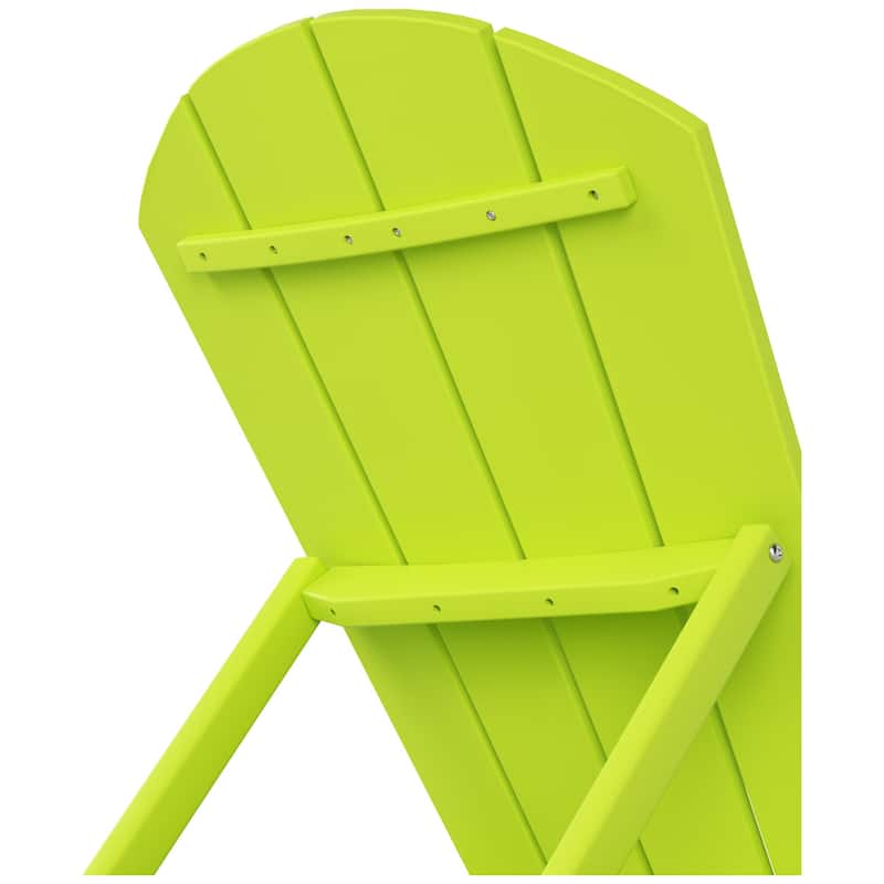 Polytrends Laguna Hdpe All Weather Outdoor Patio Pool Reclining Armless Chaise Lounge With Wheels