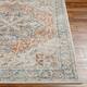 Lillian Machine Washable Medallion Area Rug