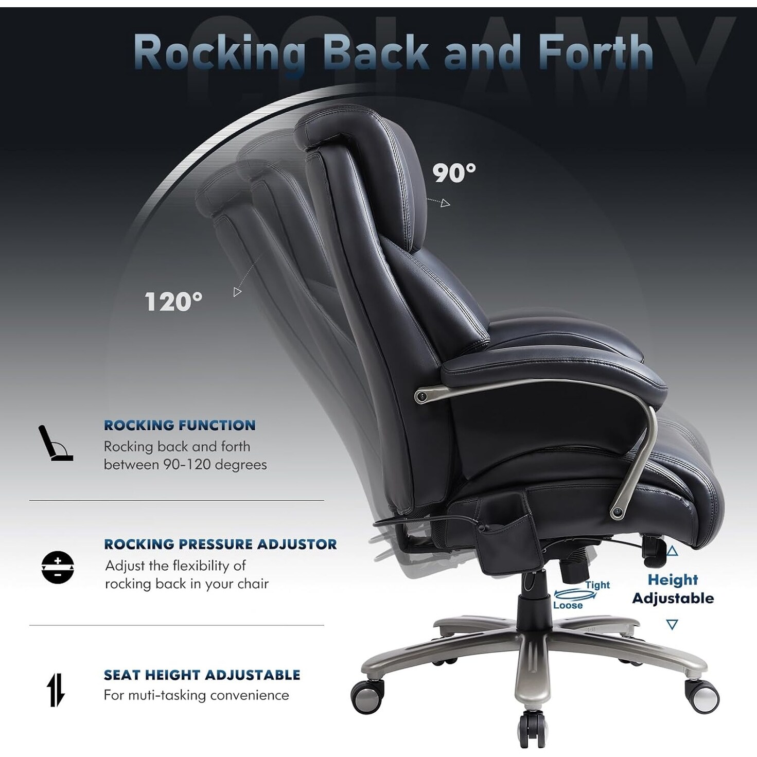 Extra large computer hot sale chair