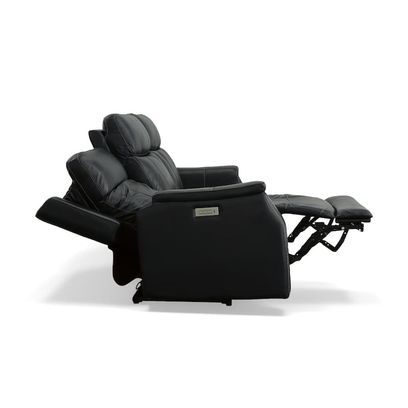 Easton Power Reclining Sofa with Power Headrests & Lumbar by Flexsteel