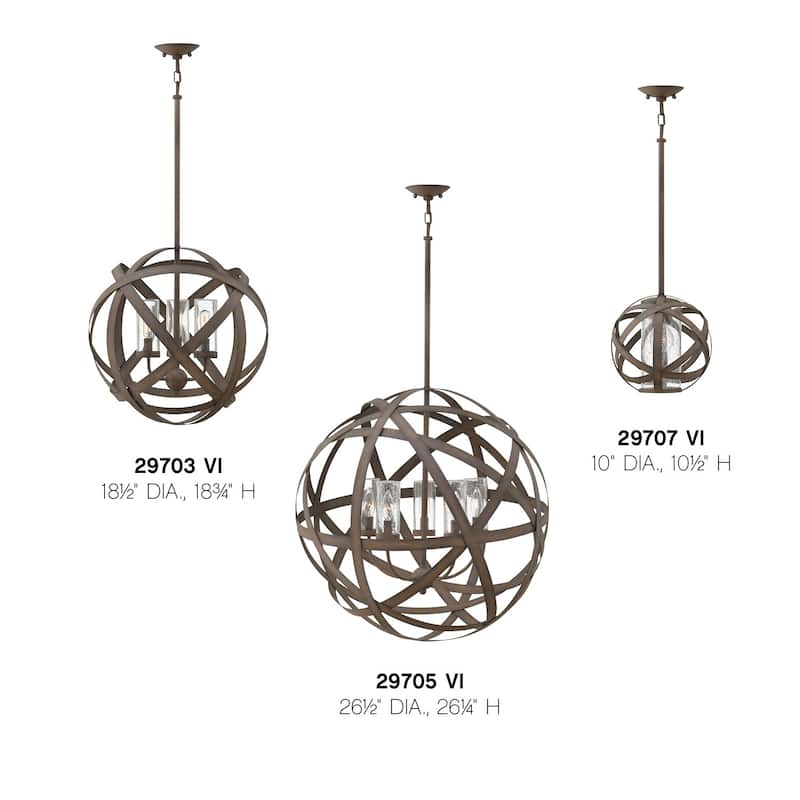 Hinkley Lighting Carson 120v Single Light 10" Wide Open Air Outdoor