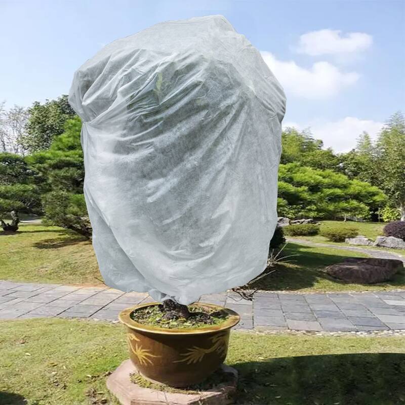 Agfabric 39 in. x 39 in. 0.9 oz. Reusable Plant Covers Frost Protection Bags for Season Extension and Winter Freeze Protection