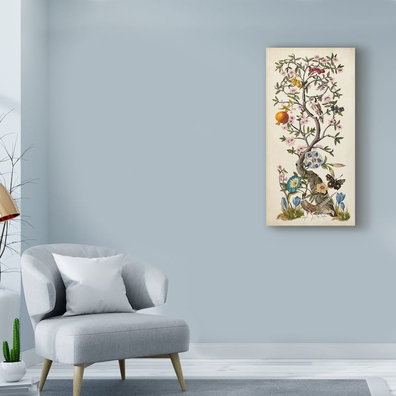 Naomi Mccavitt 'Chinoiserie Natura I' Canvas Art