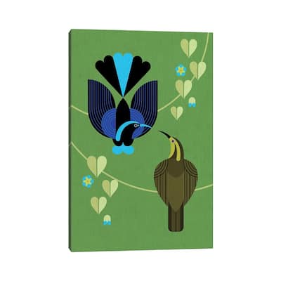 iCanvas "Bird Of Paradise VII" by Scott Partridge Canvas Print