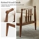 preview thumbnail 18 of 19, HULALA HOME Avidite Farmhouse Solid Wood Arm Chair with Full Assembly Set of 2