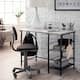 Calico Designs Study Zone II Writing Desk and Chair Set