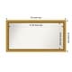 preview thumbnail 24 of 191, Wall Mirror Choose Your Custom Size - Extra Large, Townhouse Gold Wood