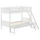 preview thumbnail 13 of 41, Square Design Twin/Full Wood Bunk Bed with Ladder