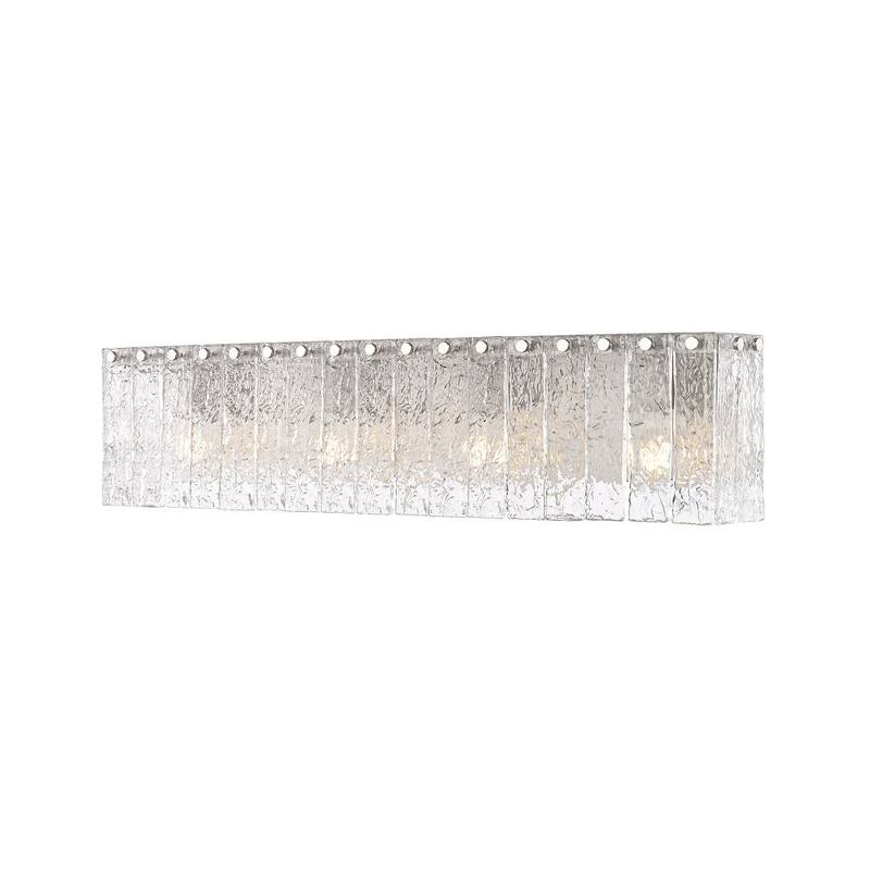 Z-Lite 1943-4V Glacier 31" Wide Vanity Light - Brushed Nickel