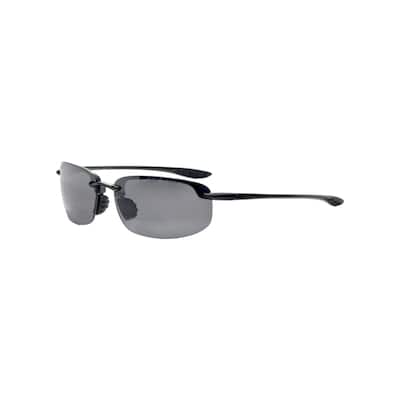 Maui Jim Men's Hookipa 57 mm Black Sunglasses MJ0407SA-007