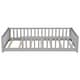 preview thumbnail 13 of 55, Floor Platform Bed with Fence without Door