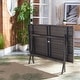 preview thumbnail 13 of 59, SAFAVIEH Outdoor Akita Folding Table with Umbrella Hole - 54.6" x 31.2" x 28.08"
