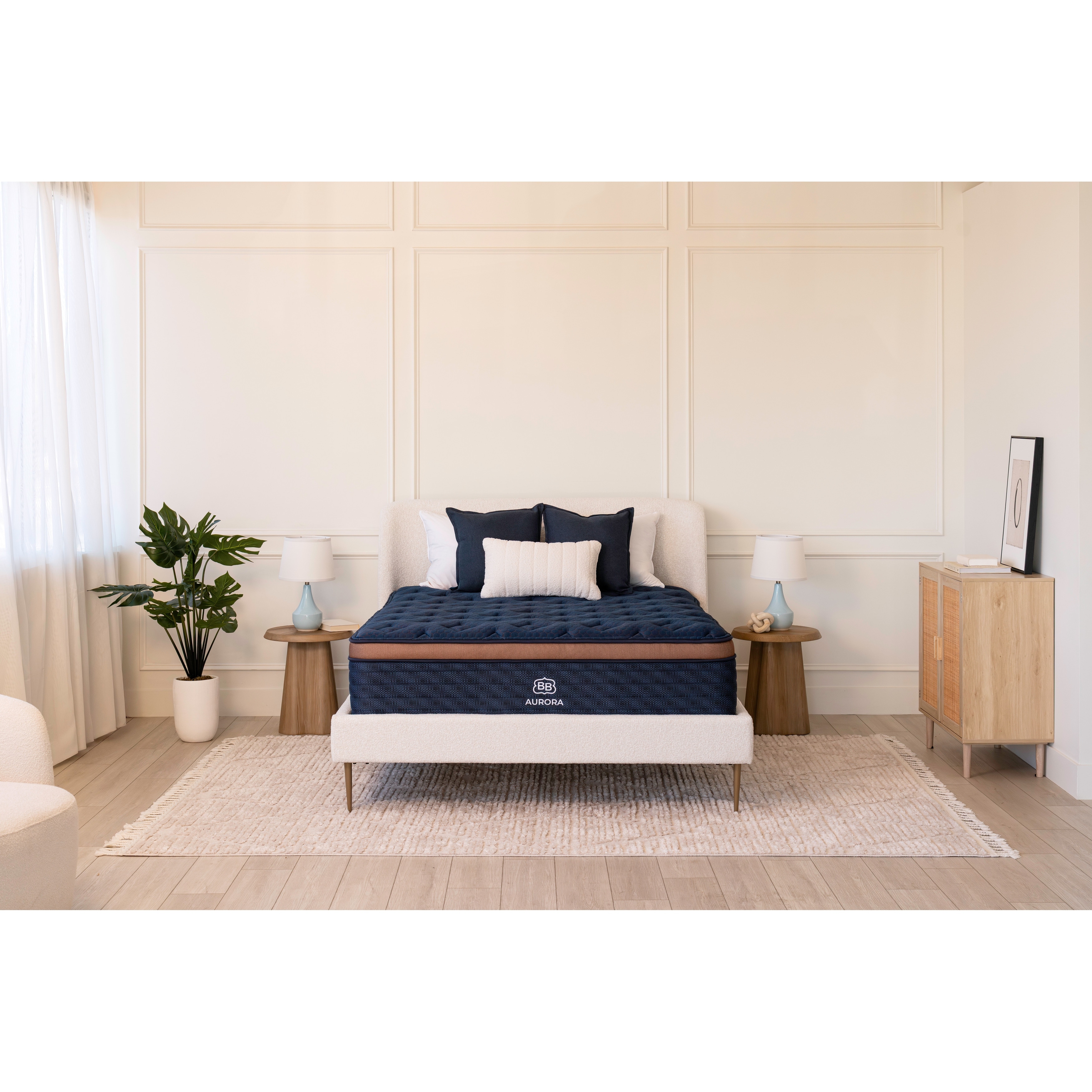 SUPER SHRUB SUPPLY AURORADOWN XL ネイビー Brooklyn-Bedding-Aurora-Luxe-