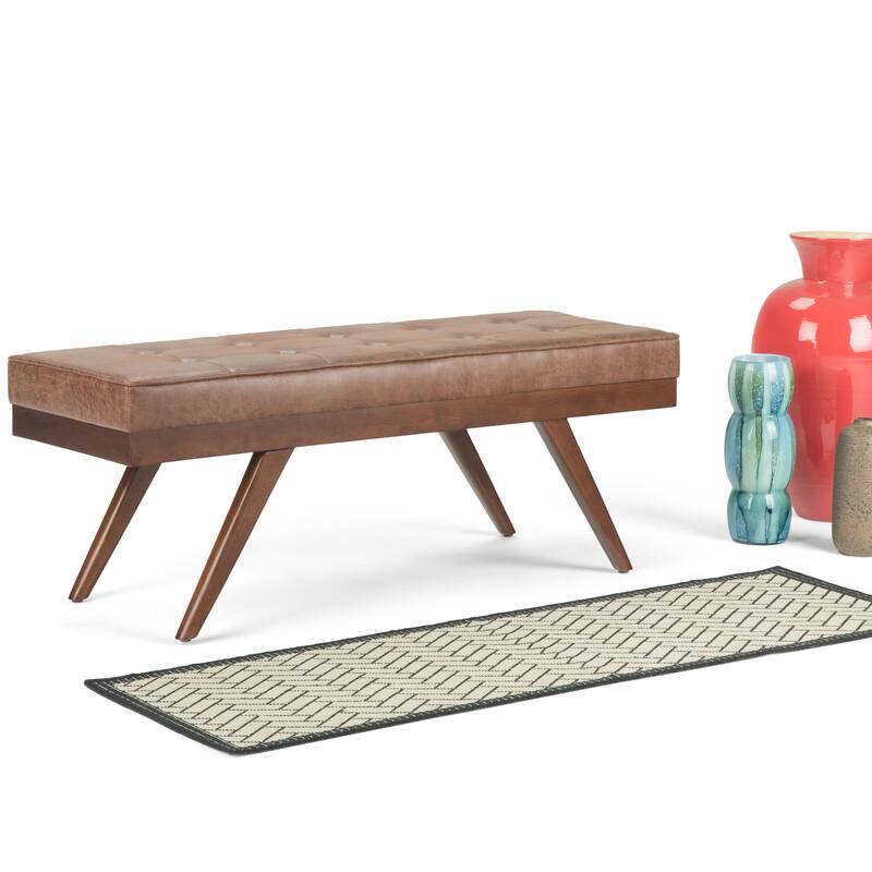 Mid Century Ottoman Bench