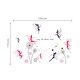 preview thumbnail 3 of 3, Walplus Pink Dandelion Fairies Children Kid Wall Sticker Nursery Decor