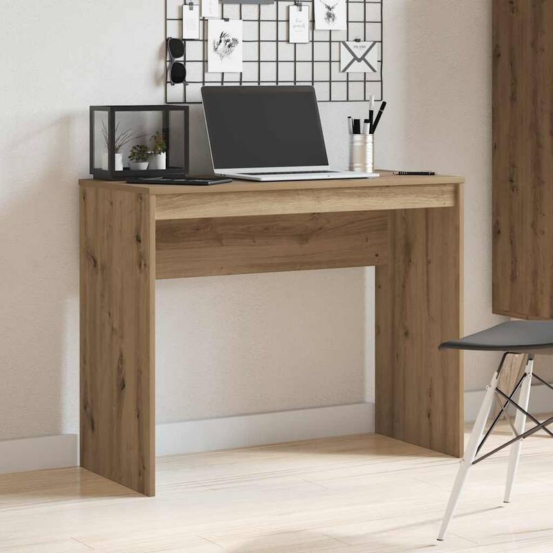 vidaXL Desk Home Office Standing Computer Workstation Table Engineered Wood