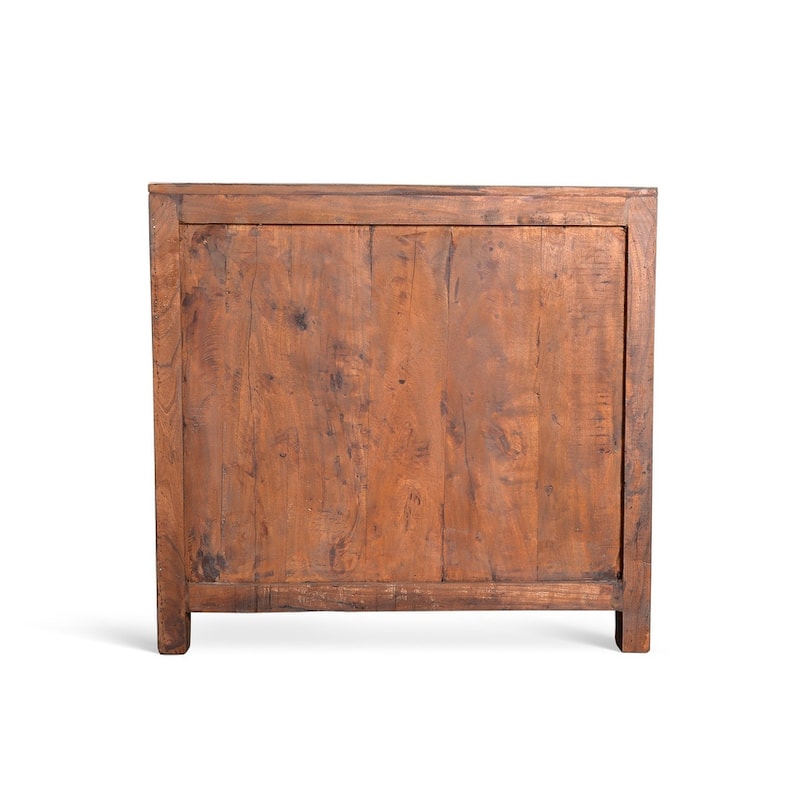 Handmade Reclaimed Wood 2-door Sideboard Cabinet (India)