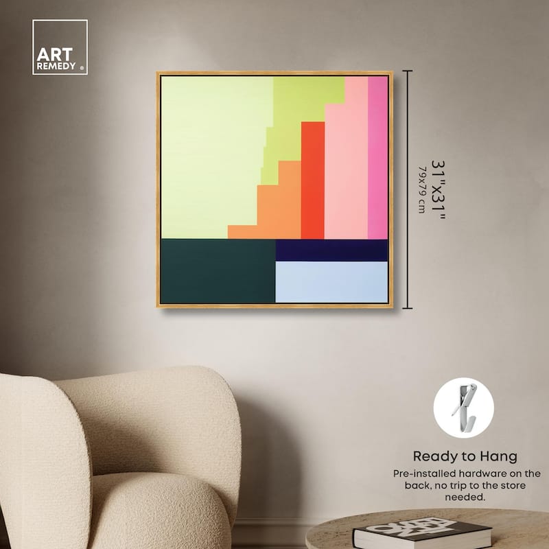 Rectilinear Rhapsody I Canvas by Art Remedy