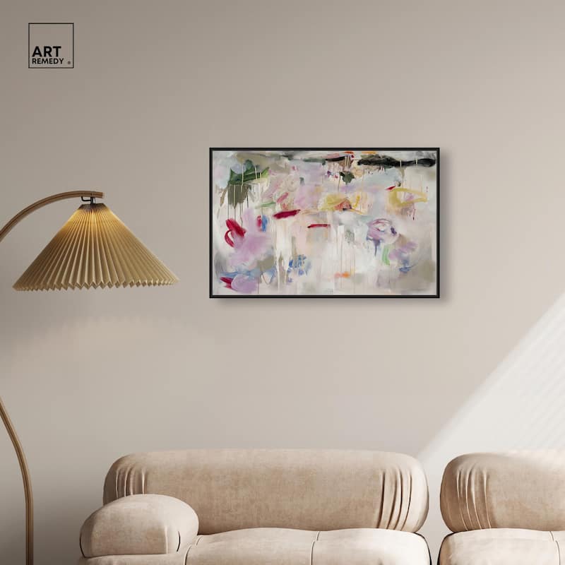 Lilac Haze Canvas by Art Remedy