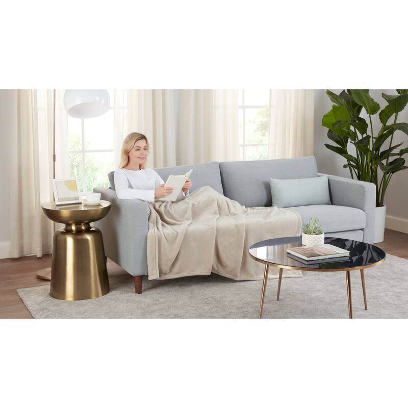 Serta Ultimate Cozy Plush Throw Blanket