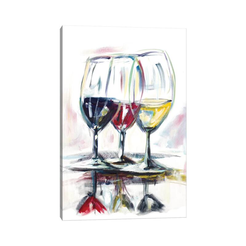 iCanvas "Time for Wine II" by Andy Beauchamp Canvas Print