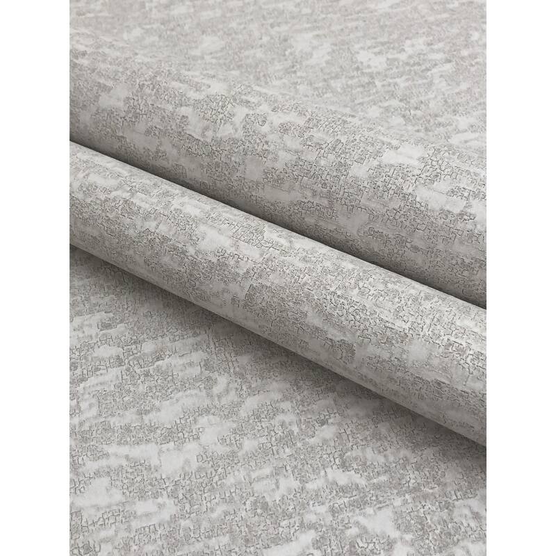 Gilbert White Non-Woven Unpasted Textures Weathered Cypress Wallpaper Covers about 60.75 sq. ft.